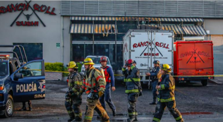 Con balazos al aire, amedrentaron sicarios a bomberos en Culiacán