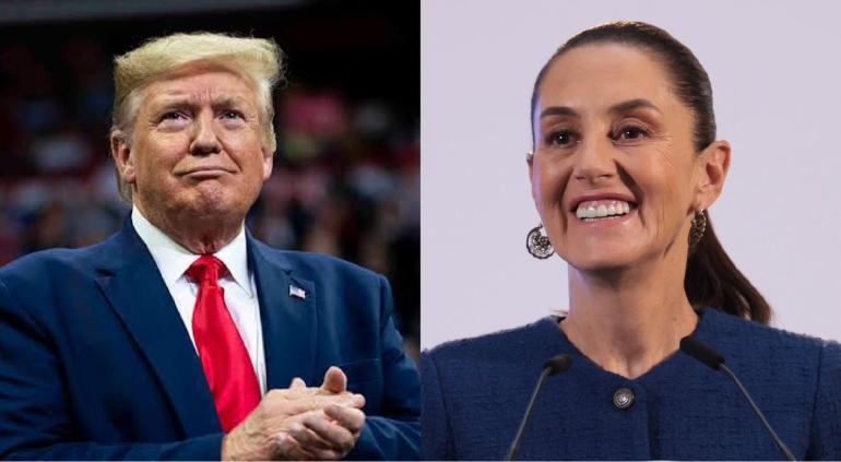 Hablaron Claudia y Trump; “habrá buena relación”