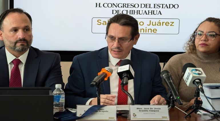 Orden en Chihuahua, aumentamos presupuesto 3% sin deuda: Granillo