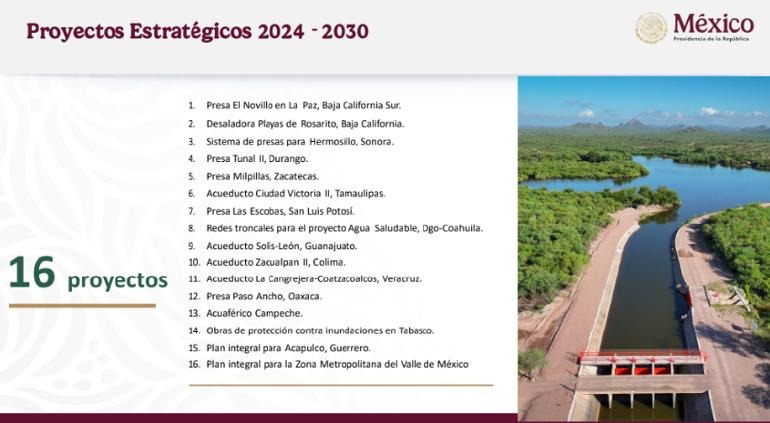 “Ni una gota” para Chihuahua en proyectos del Plan Nacional Hídrico