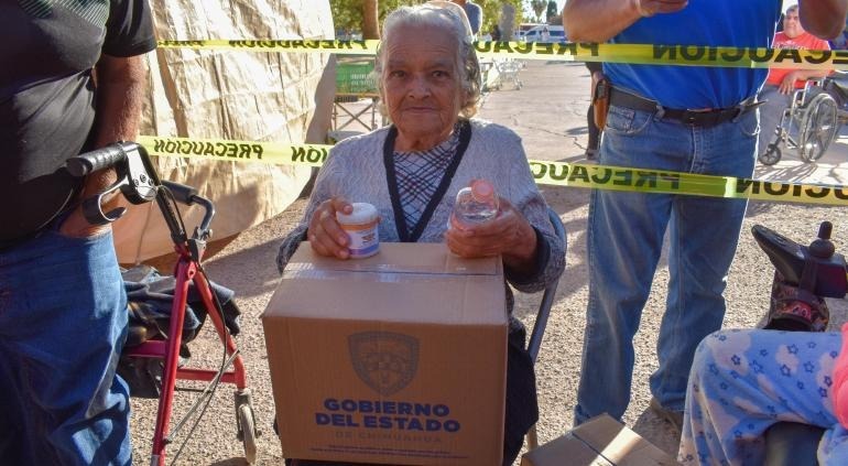 Recibieron 500 habitantes apoyos en feria de Meoqui