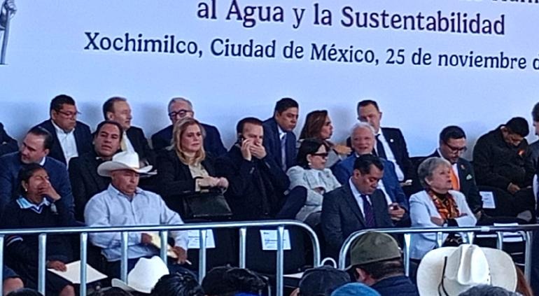 Asiste Maru a firma del Acuerdo Nacional por el Agua con Sheinbaum