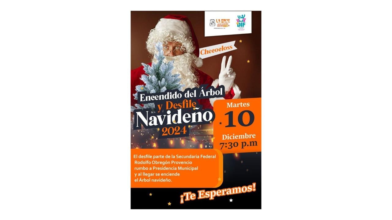 Se prepara en la cruz el tradicional desfile navideño