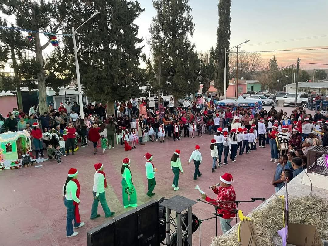 Un éxito la gran Villa Navideña en San Francisco de Conchos