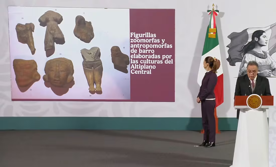 Gobierno de México recupera 101 piezas arqueológicas e históricas en Italia; se esperan 600 más