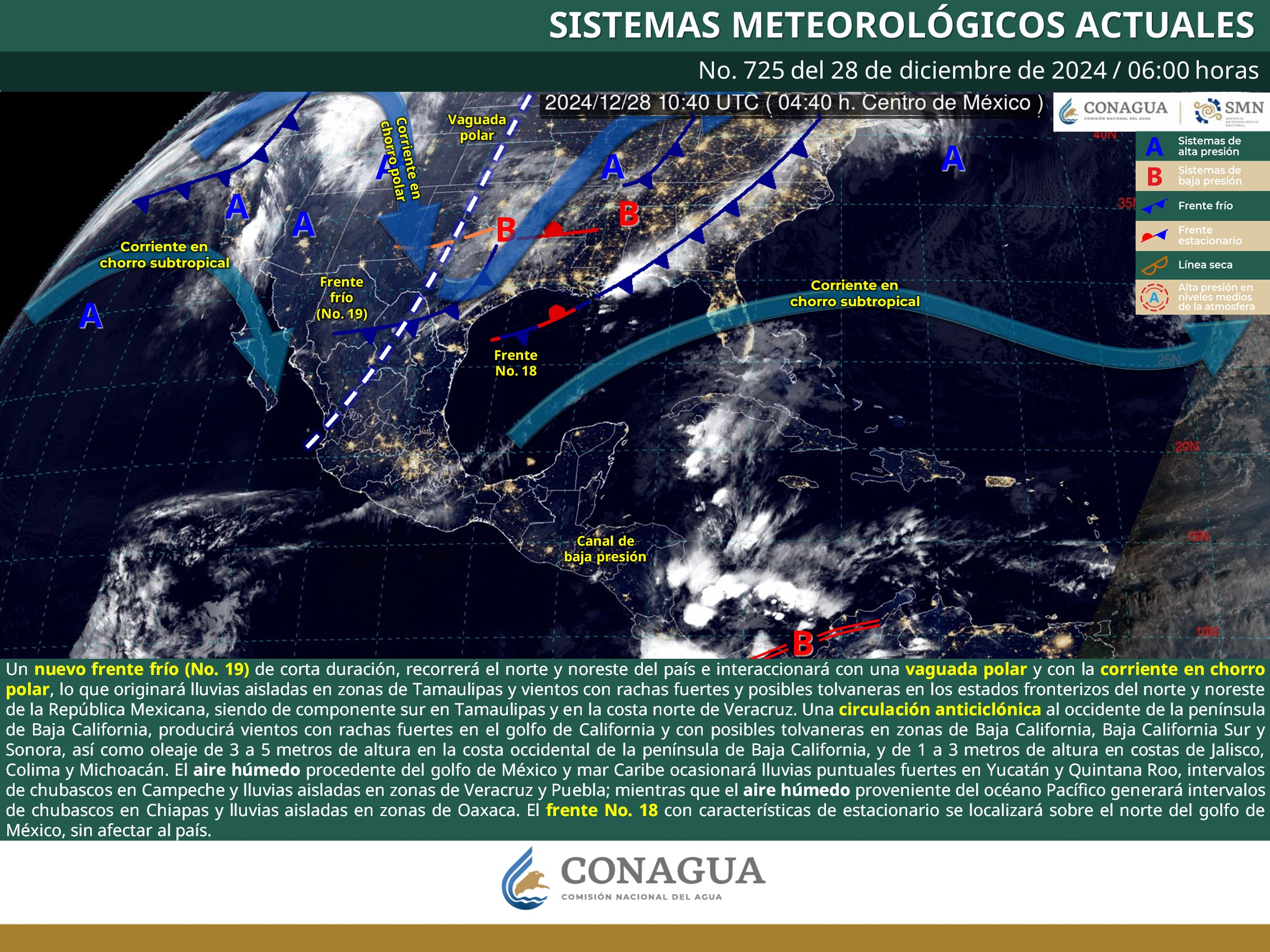 Cruza Frente Frío “corto” por Chihuahua; impulsa heladas y viento