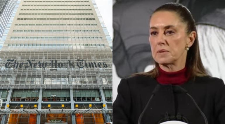 Reporteras investigaron por meses; respondió NYT a Sheinbaum