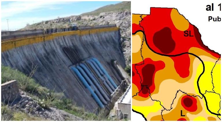 Concluyen presas Boquilla y Vírgenes el año con bajos niveles