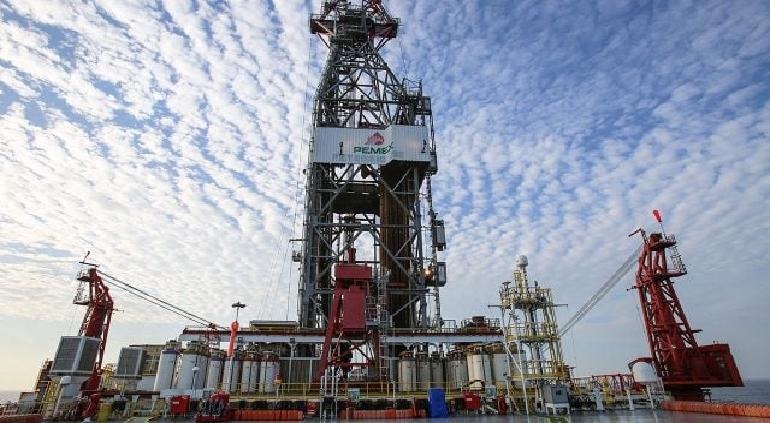 Cayó producción petrolera de Pemex desde 1979