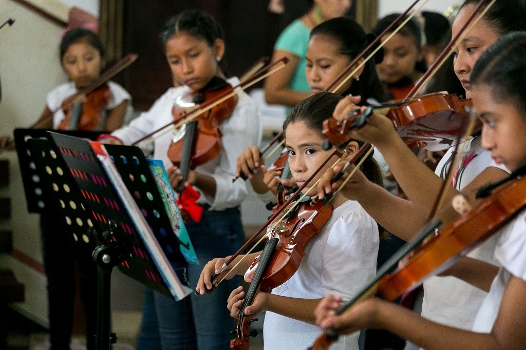 Invitan a niños y niñas a sumarse a la Orquesta Cuna Artistas (OCA) en Camargo