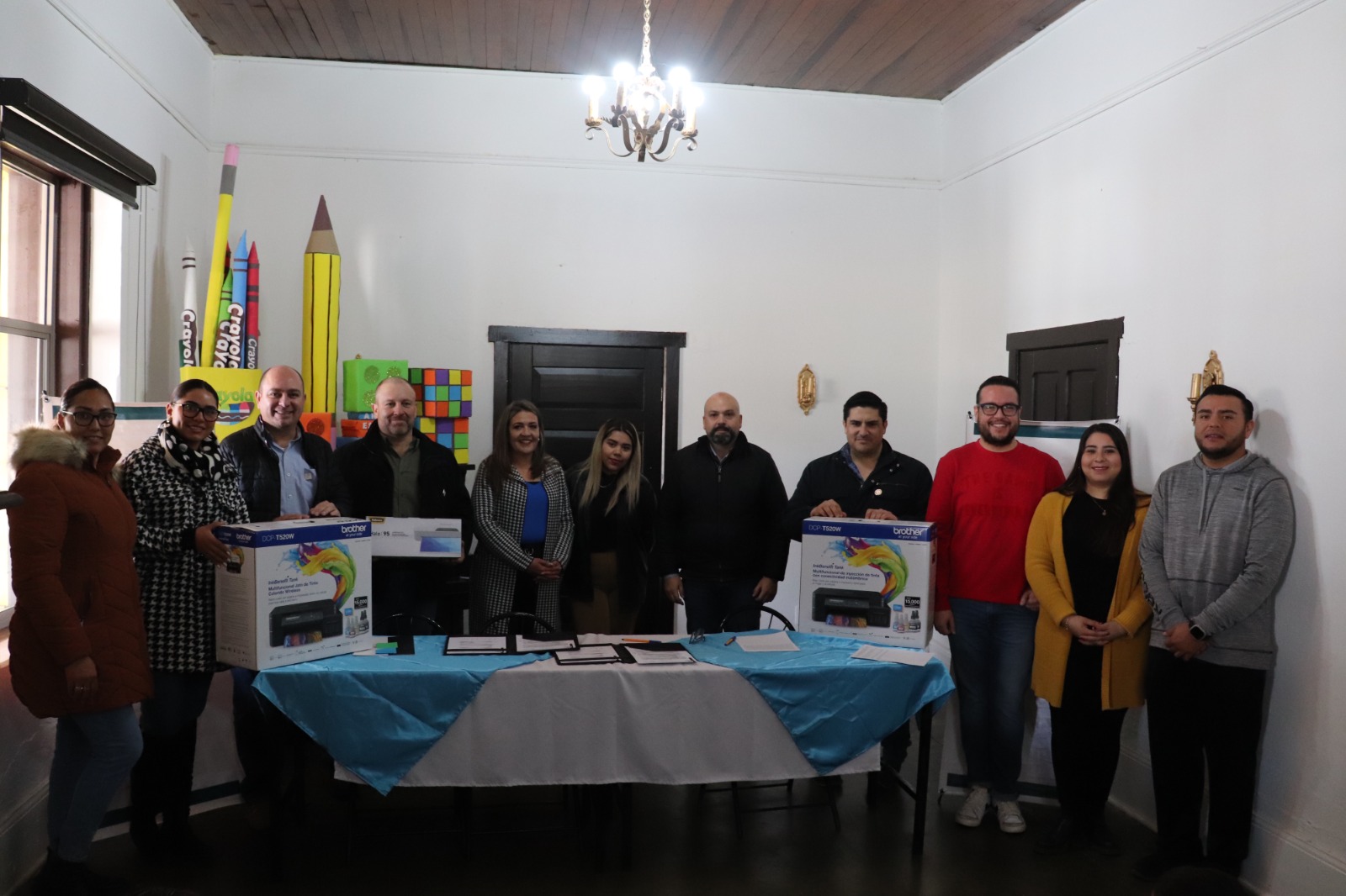 Entrega FECHAC equipamiento al Jardín de Niños CFE 1042 en Boquilla