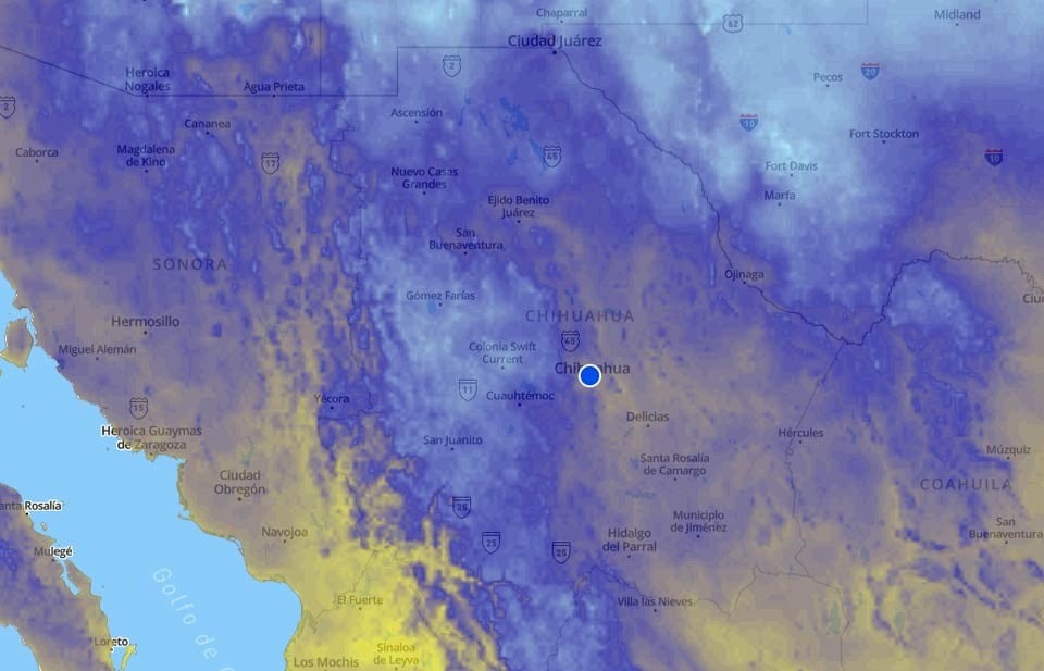 Variaciones en la temperatura y viento marcarán el clima en el estado