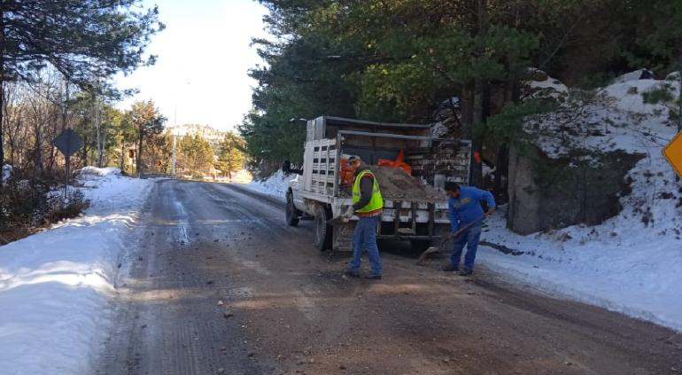 En operación total tramos carreteros estatales ante «friazo»: SCOP