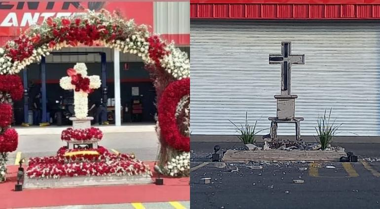 Detonaron explosivo en memorial del hijo del «Chapo» Guzmán