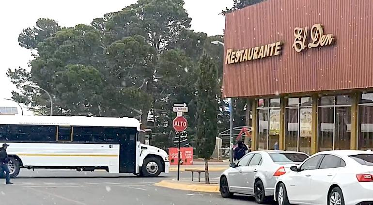 Avanza la nieve; cae en Cuauhtémoc