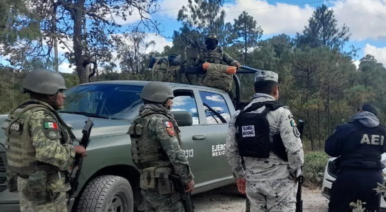 Operación Guachochi: Decomisan armas y seis vehículos, uno blindado