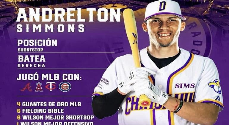 LMB: Dorados firman al experimentado shortstop Andrelton Simmons