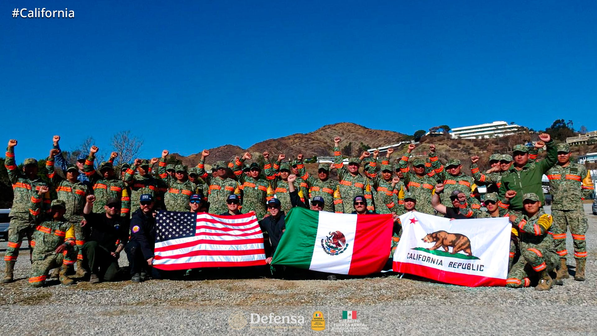 Serpientes Amarillas: las vivencias de los bomberos mexicanos en la extinción del fuego en Los Ángeles