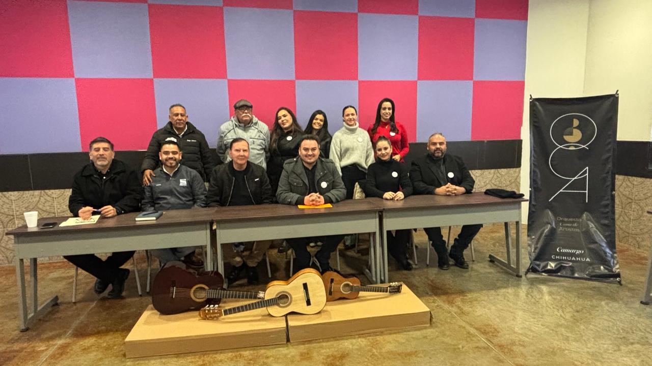 Presenta Cuna de Artistas A.C proyecto de Orquesta Infantil en Camargo