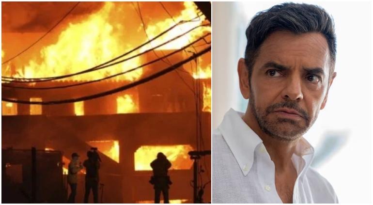 «Peor que guerra»: Perdió Derbez sus oficinas por incendios en LA