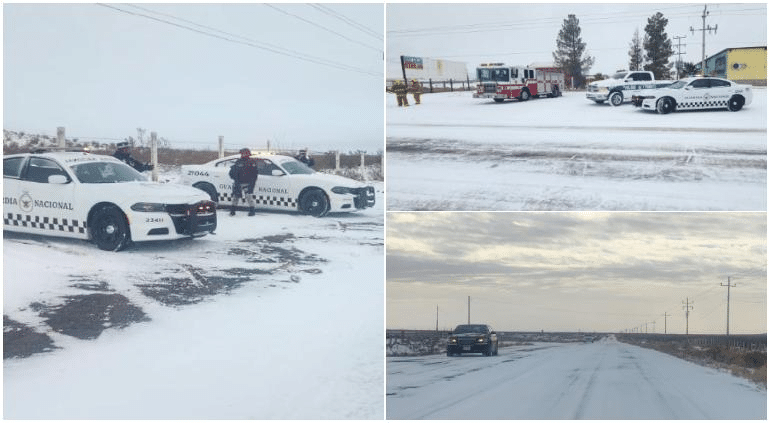 Activa Guardia Nacional Plan DN-III-E por nevadas