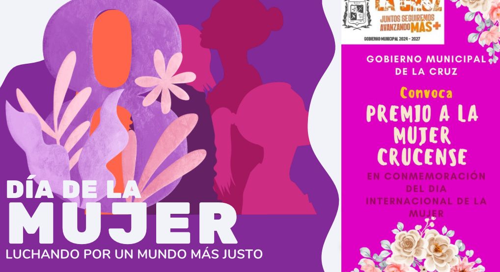 Lanza Gobierno de Municipal de La Cruz Convocatoria para Entrega de Premios a la Mujer Crucense