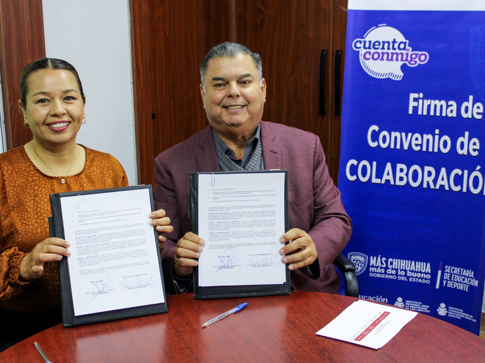 Se suma Aldama al ICHEA para atender el rezago educativo
