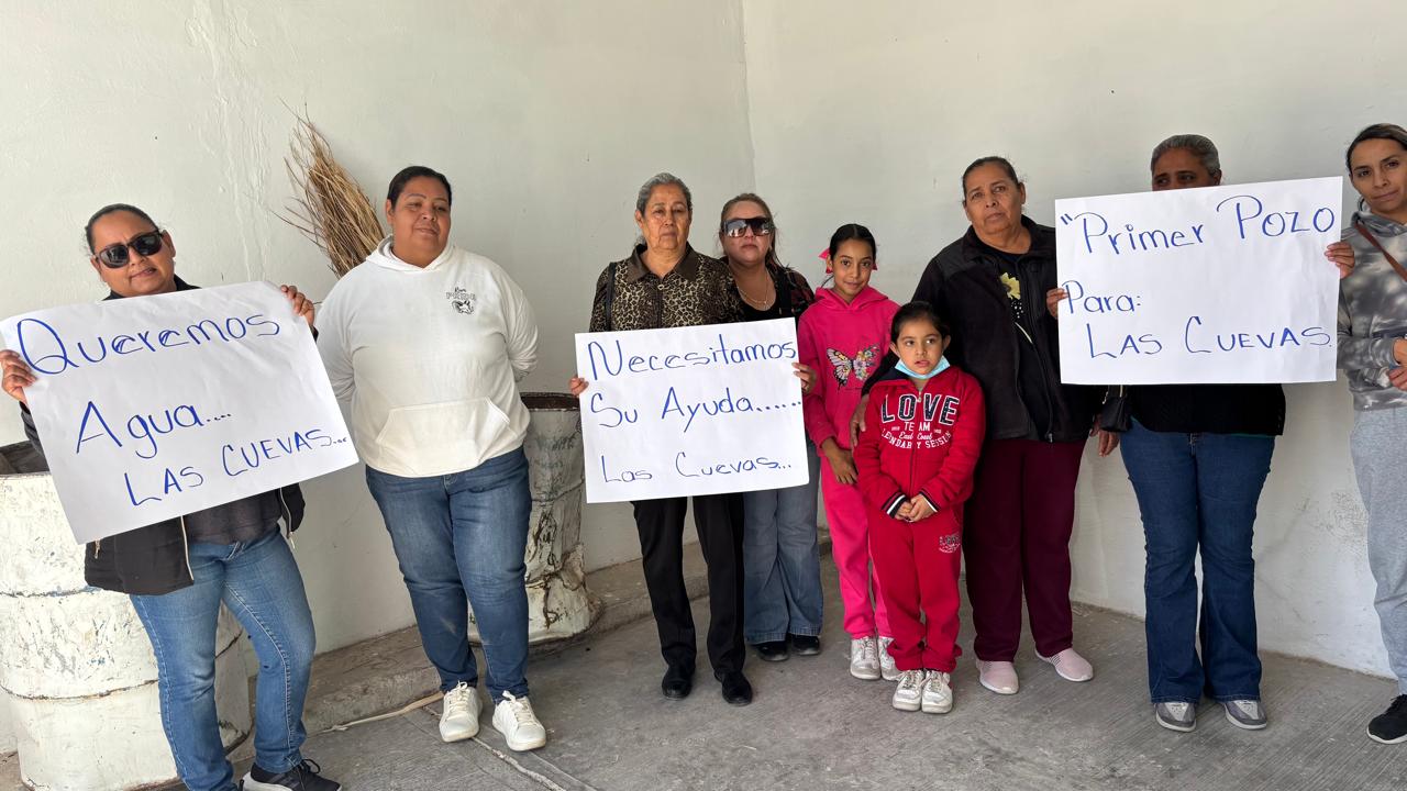 Comunidad de Las Cuevas en Camargo exige solución a crisis hídrica; tienen 8 meses sin agua