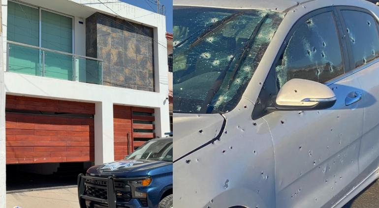 Vandalizaron casa de comandante estatal ejecutado en Culiacán