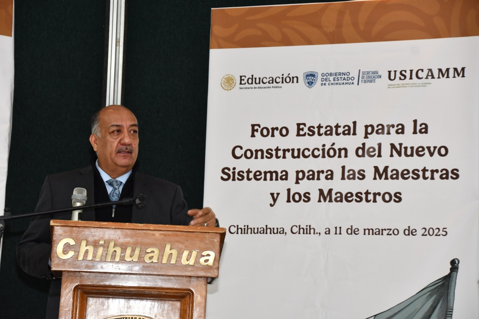 Realizan en Chihuahua el Foro Estatal para la Construcción del Nuevo Sistema para las Maestras y los Maestros