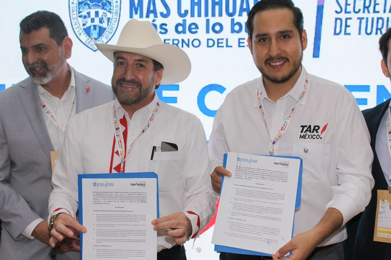Anuncian nueva ruta aérea Chihuahua–El Paso con TAR Aerolíneas