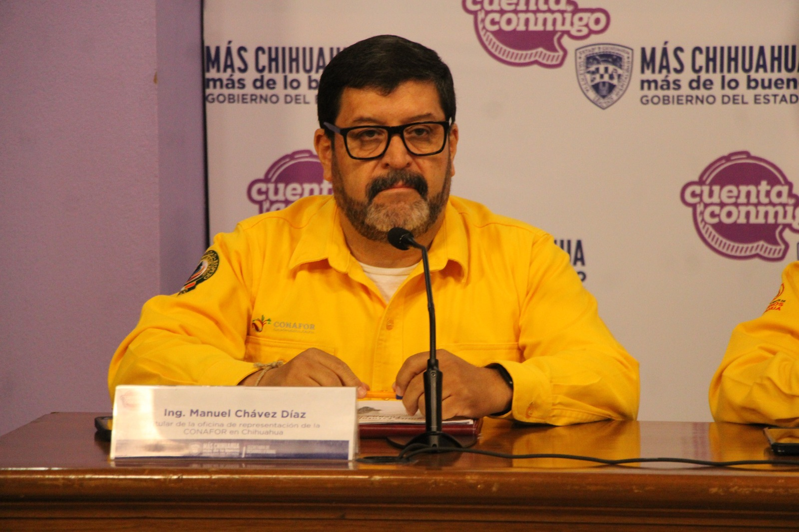 Coordinan autoridades acciones para el combate de incendios forestales en Chihuahua