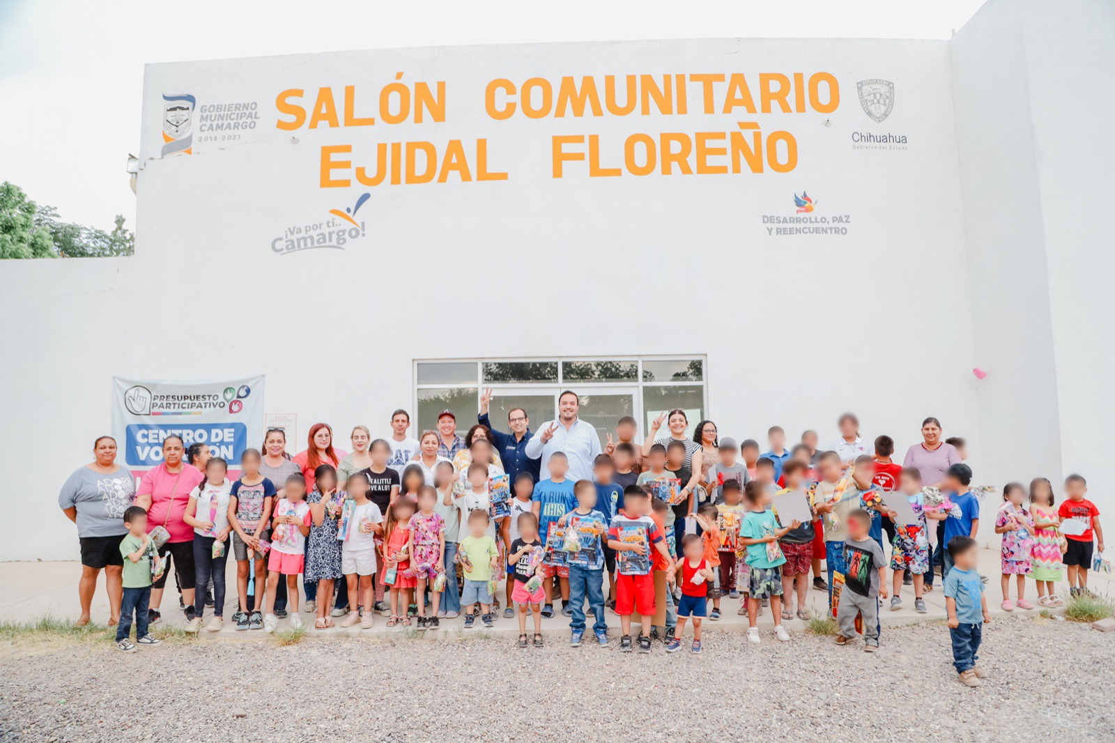 Llega Municipio a todas las comunidades rurales de Camargo con el “Día de la Niñez en tu Comunidad”