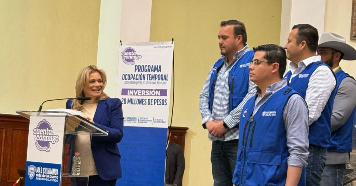 Agradece Jorge Aldana a gobernadora por ampliación del Programa de Ocupación Temporal: beneficiará a más familias camarguenses