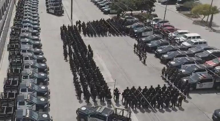 Mega operativo de despliegue en Tijuana; envió Federación 320 agentes
