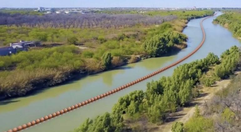 Ampliará Trump el muro flotante 27 km sobre el Río Bravo, reportan