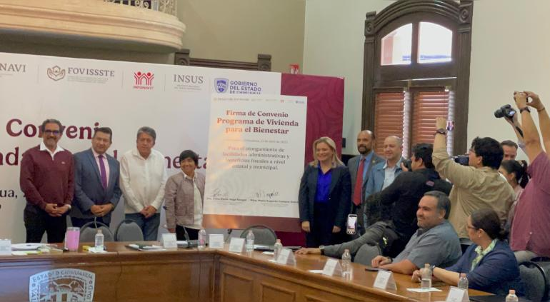 “6 mil viviendas de Bienestar para Chihuahua”: Conavi