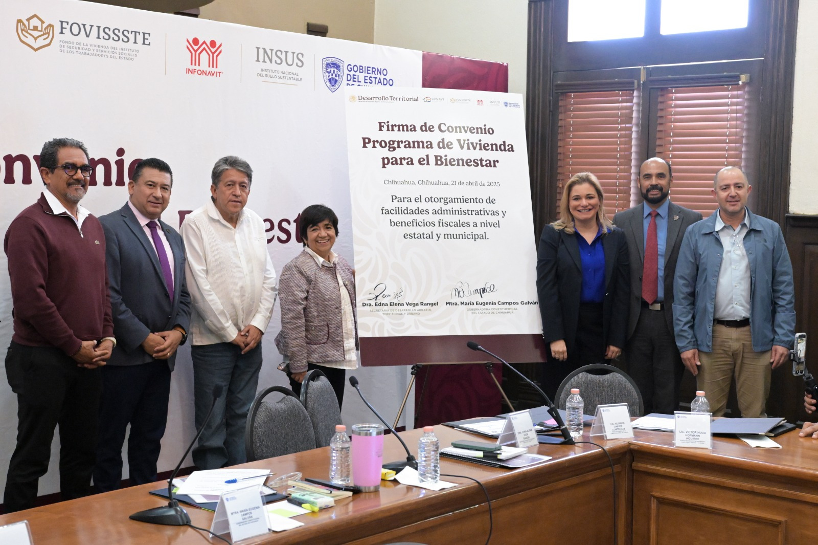 Gobierno de Maru Campos aporta terrenos en 19 municipios de Chihuahua para beneficiar con viviendas a 21 mil personas en colaboración con el Gobierno Federal
