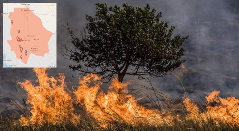 Avanza combate contra incendios en la Sierra; reducen 358 ha