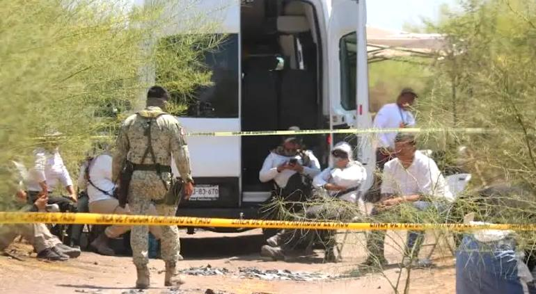 Localizaron 11 cuerpos en fosas clandestinas en predio de Culiacán