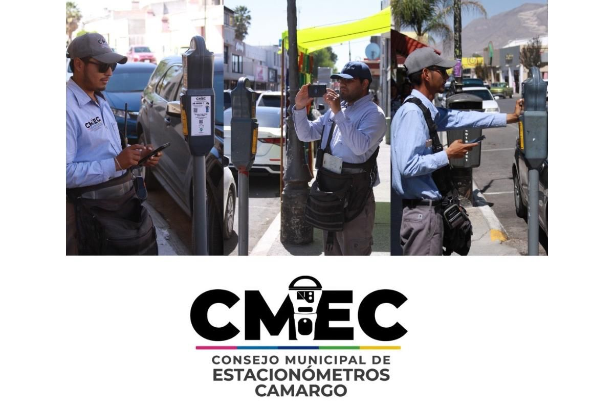 Estacionómetros Camargo facilita pagos de multas por medio de inspectores