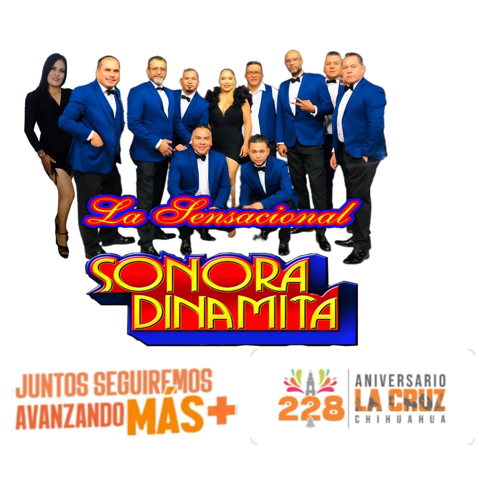¡El 228 aniversario de La Cruz se enciende esta noche con Chuy Delgado y la Sensacional Sonora Dinamita!