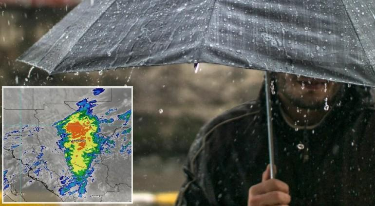 Lluvias y chubascos en cuatro regiones del estado, prevé Conagua
