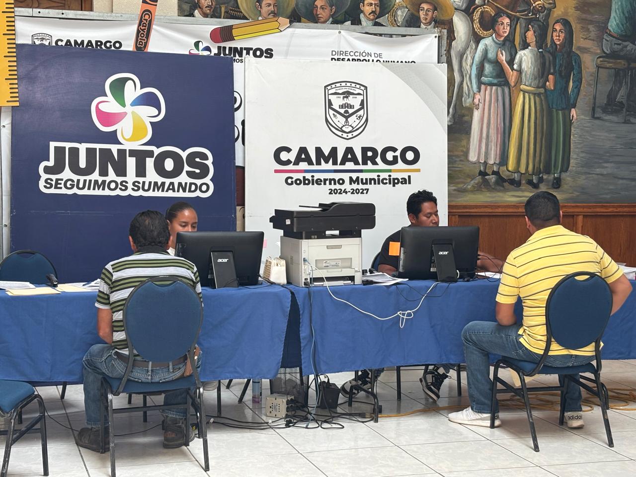 Continúan los registros para el programa de ocupación temporal en Camargo
