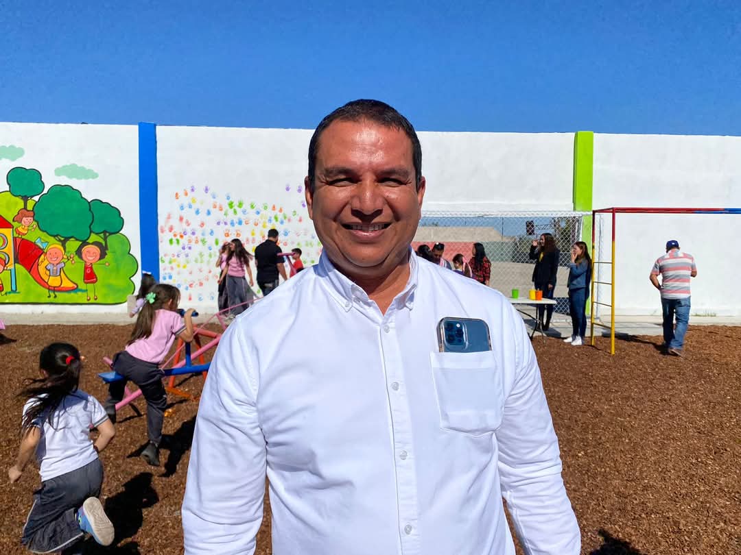 A 8 meses de administración tenemos resultados visibles; Profe Sergio Olvera