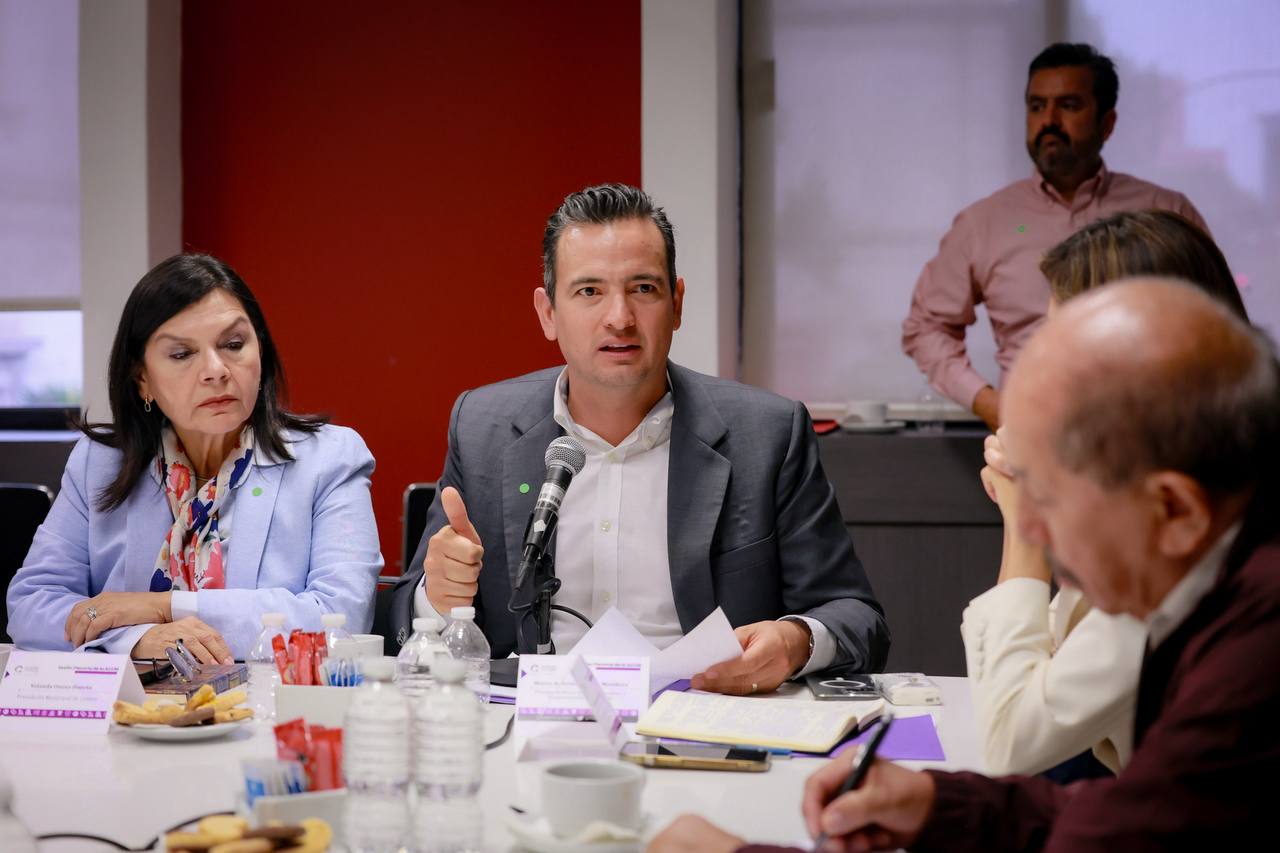 Participa Marco Bonilla en reunión de alcaldes de Ciudades Capitales en la Secretaría de Gobernación