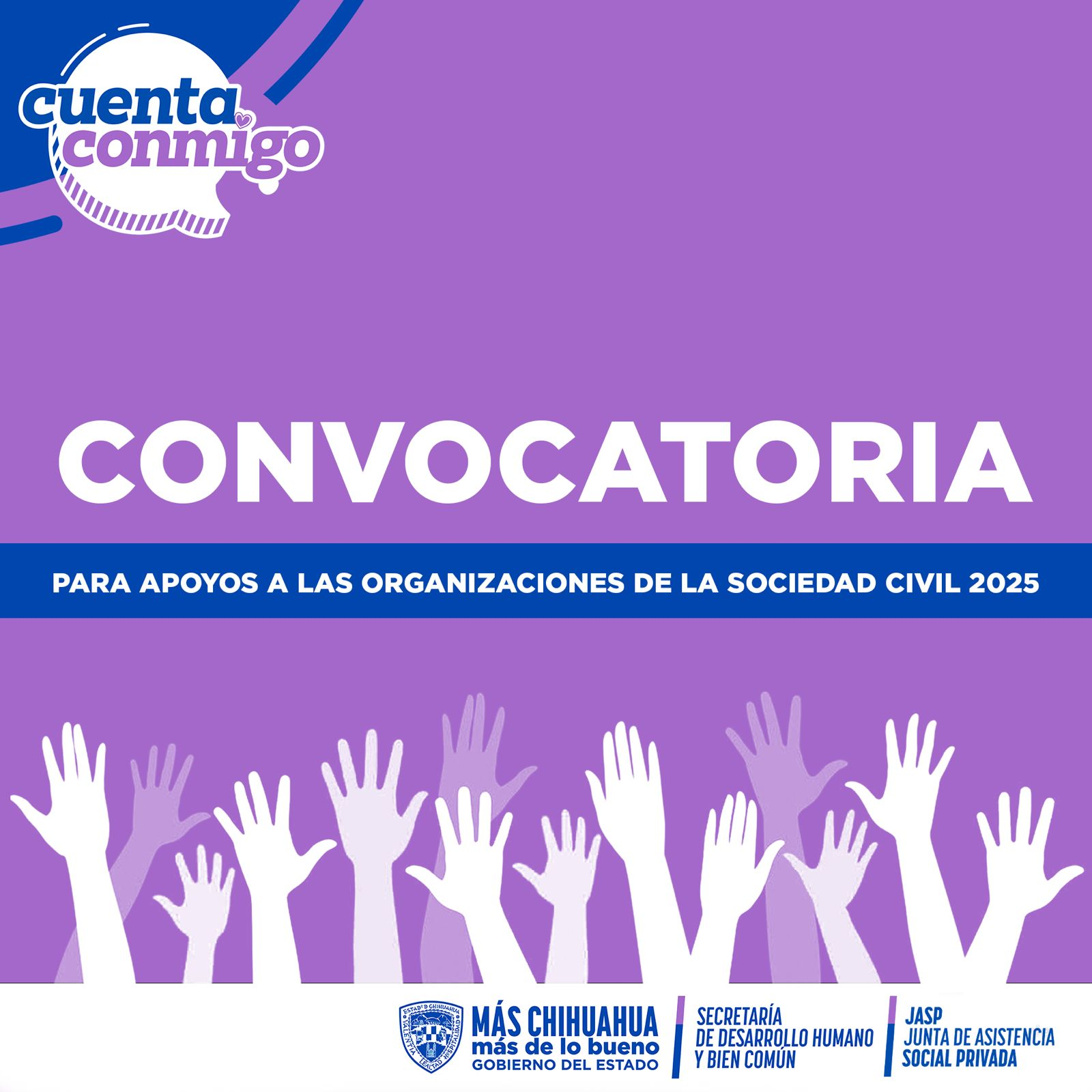Invita JASP a organizaciones de la sociedad civil a participar en convocatoria para apoyo de gasto operativo