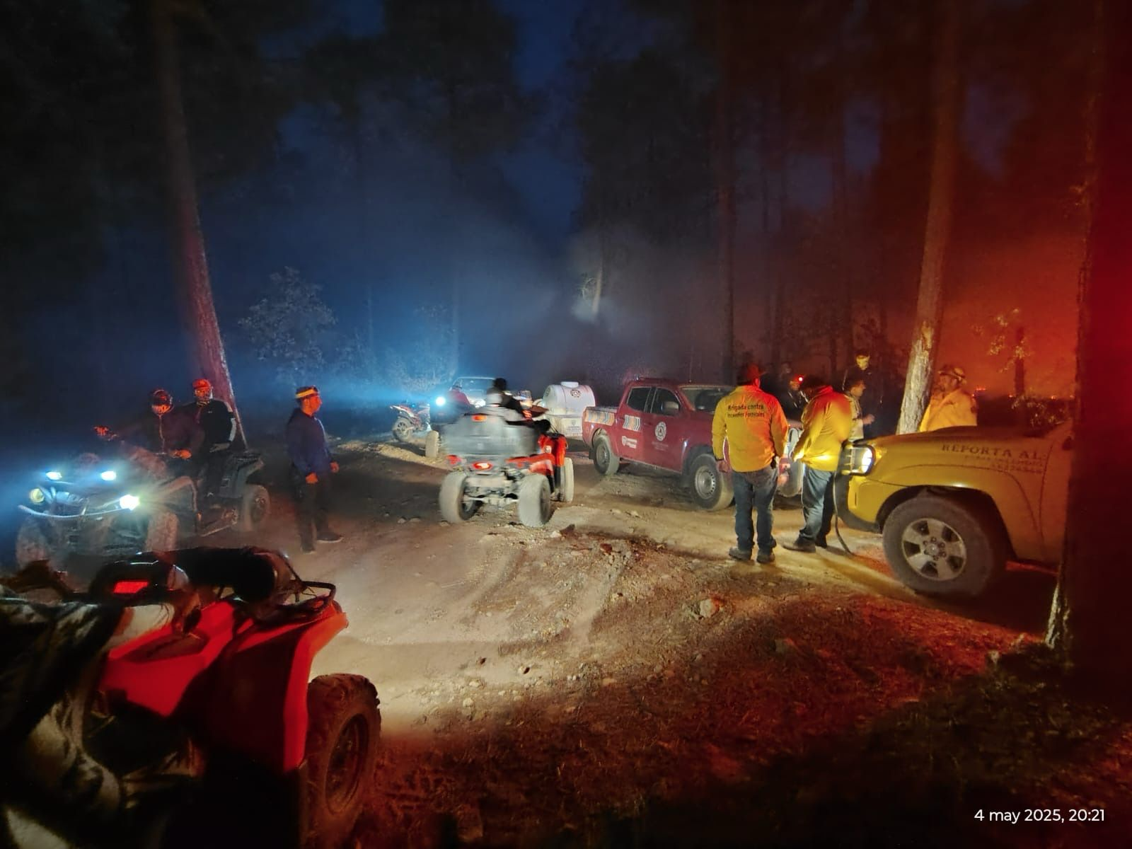 Reporta SDR 20 incendios activos en nueve municipios