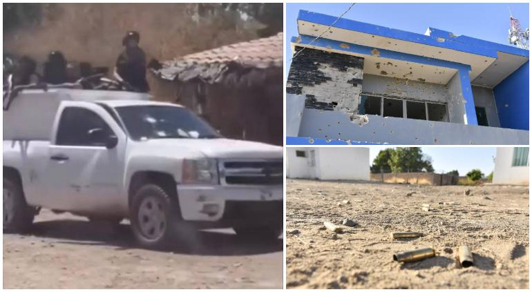 Temor en Sinaloa por balaceras; captan enfrentamientos:Videos