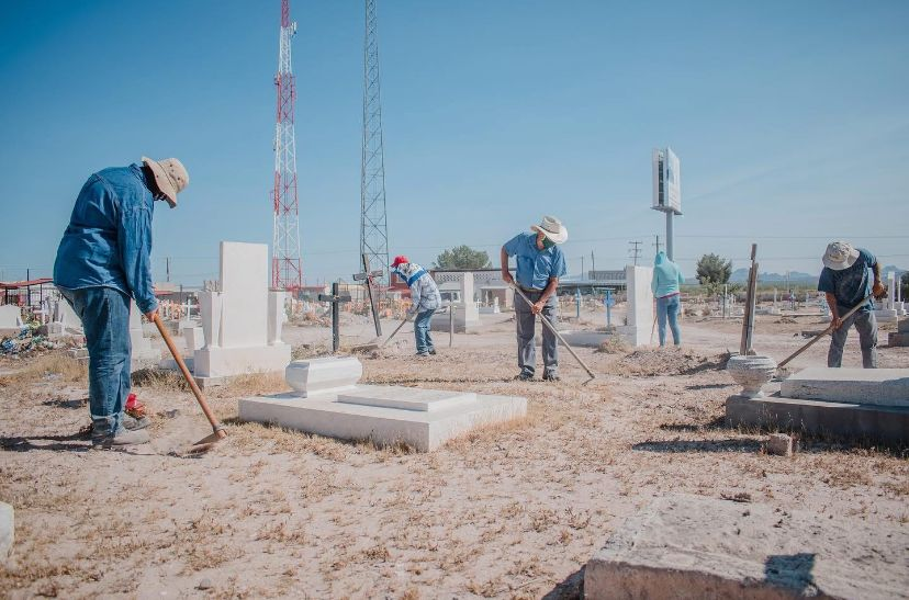Alistan panteón municipal para el Día de las Madres: limpieza, seguridad y acceso garantizado